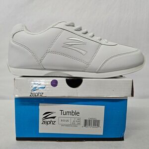 Zephz Tumble Cheerleading Shoes CH0031L White Women's Size‎ 9.5